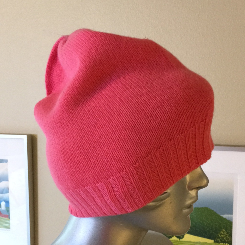 100% Cashmere Knit Beanie Reversible By St. Bernard — image 8 of 8